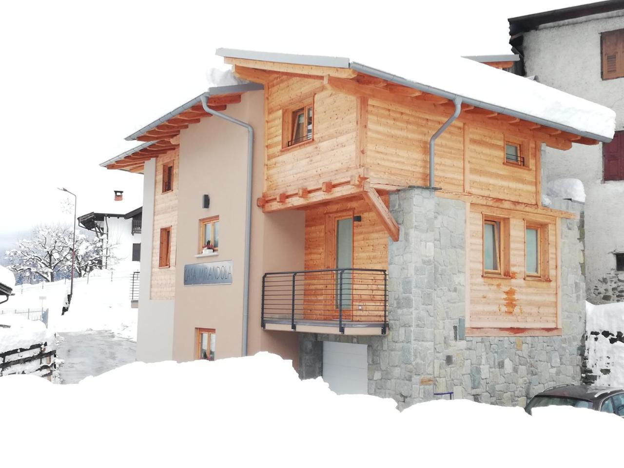 Casa Mirandola Montana Apartment Commezzadura Bagian luar foto